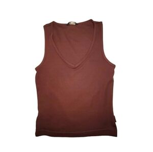 Guess Brand Brown Sleeveless Top Size Small